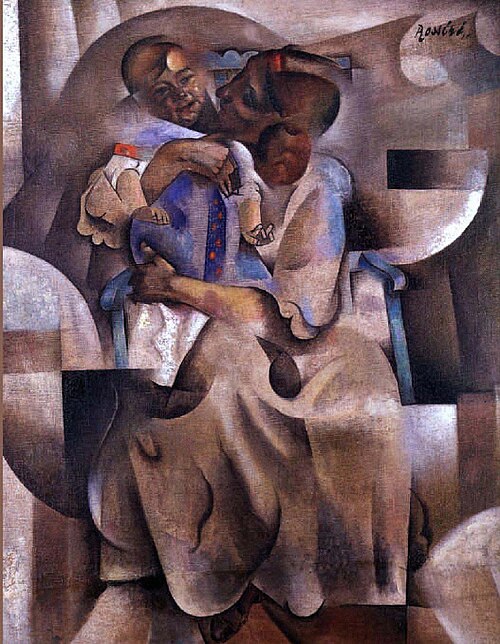 Maternity, 1910, Vladimir Baranov-Rossiné