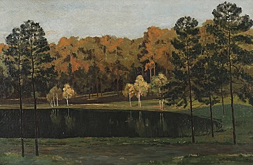 Waldsee, 1895, Walter Leistikow