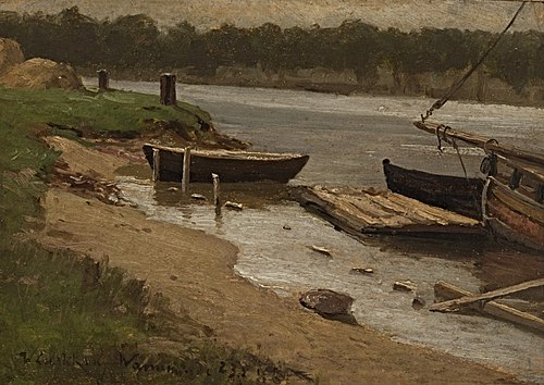 Warnemünde, 1886, Walter Leistikow