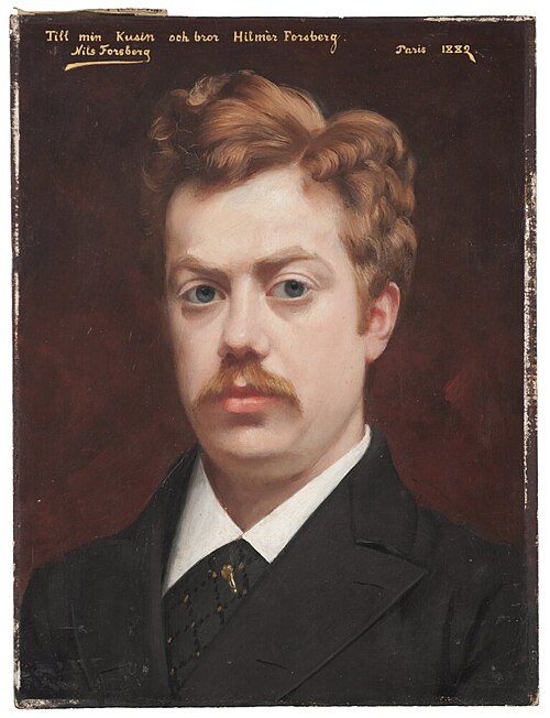 Hilmer Forsberg, Bank Director, 1882, Nils Forsberg