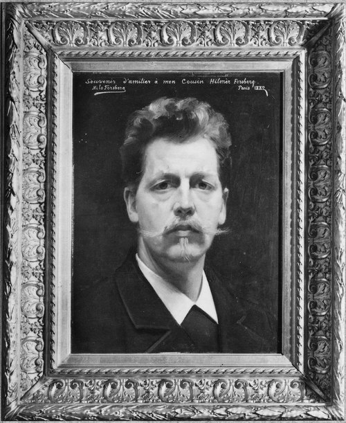 Selfportrait, 1882, Nils Forsberg