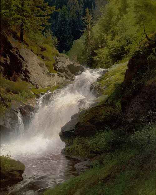 Winona Falls, 1877, Hermann Ottomar Herzog