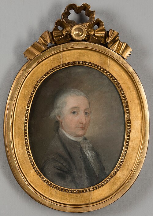 Porträtt av handelsmannen Anders Reimers (1727-1816), 1780, Jonas Forsslund