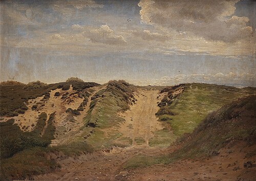 Hedevej ved Hadsund, 1867, Harald Foss
