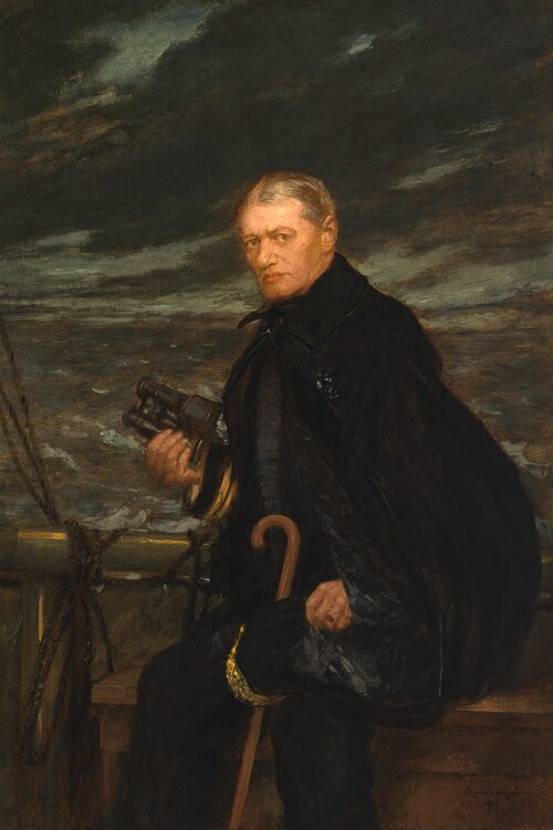 Robley Dunglison Evans, 1909, August Franzen