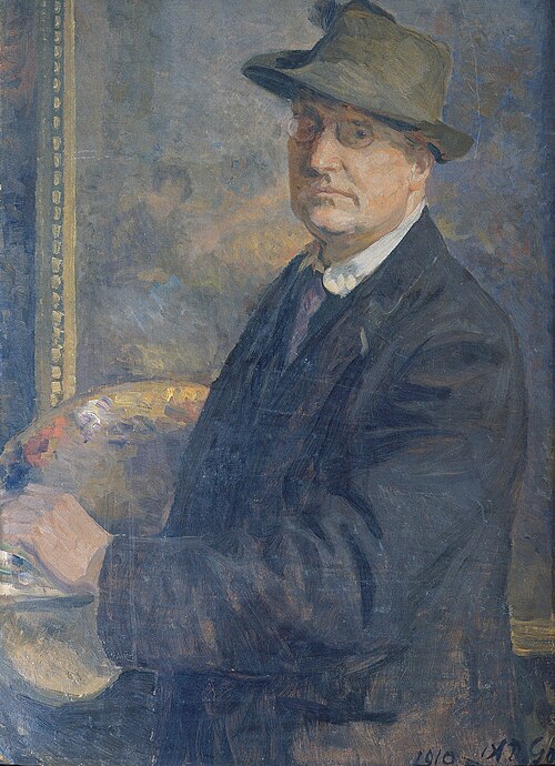 Mein Spiegelbild, 1910, Alexander Demetrius Goltz