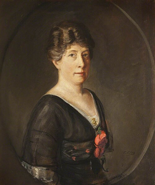 Beatrice Elizabeth Cowx, Lady Armstrong (1862-1934), 1917, Graham Glen