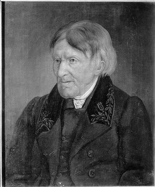 Reinhold Scheringson (1759-1844), professor, 1847, Axel Johan Fägerplan
