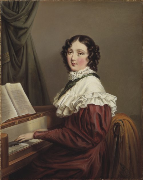 Mathilda Valeria Beatrix d´Orozco (1796-1863), tonsättare, sångerska, gift med 1. överhovstallmästar, , Axel Johan Fägerplan