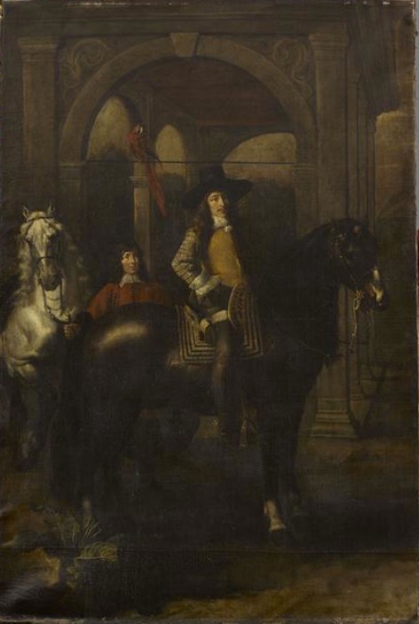 Portrait équestre, 1650, Nicolaas van Eyck