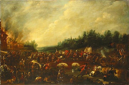 Battle, 1652, Nicolaas van Eyck