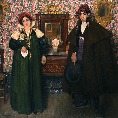 The Honeymoon, 1911, Carlos Vázquez Úbeda