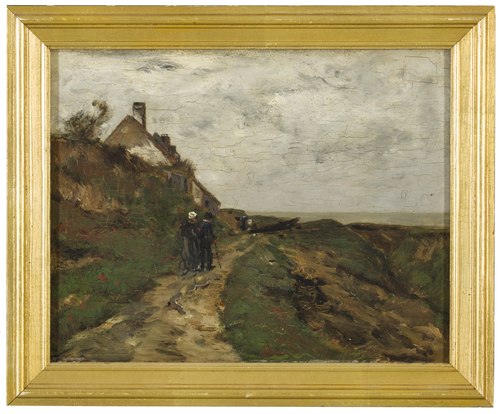 View at Menil-Val, 1878, Wilhelm von Gegerfelt
