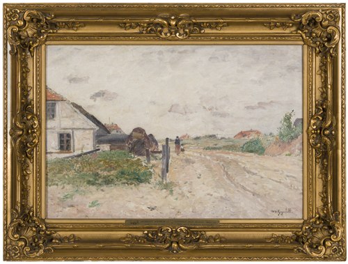 Landscape from Skagen, 1878, Wilhelm von Gegerfelt