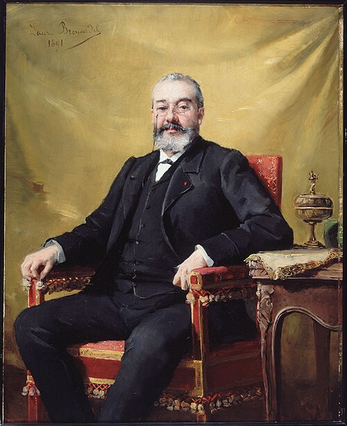 Portrait du docteur Adrien Proust (1834-1903), père de Marcel Proust, 1891, Laure Brouardel