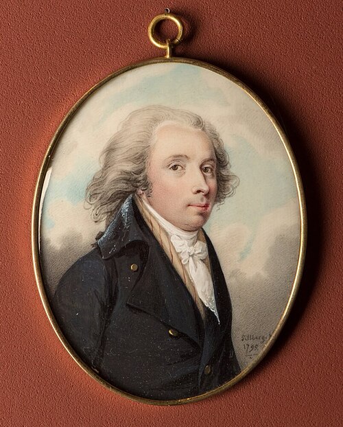 Unknown man, 1795, Jakob Axel Gillberg