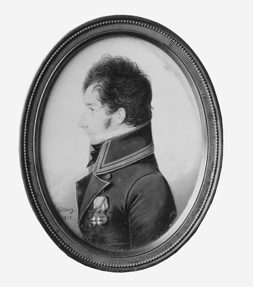 Johan Samuel Rosensvärd, Lieutenant-Colonel of the Navy General Staff, 1814, Jakob Axel Gillberg