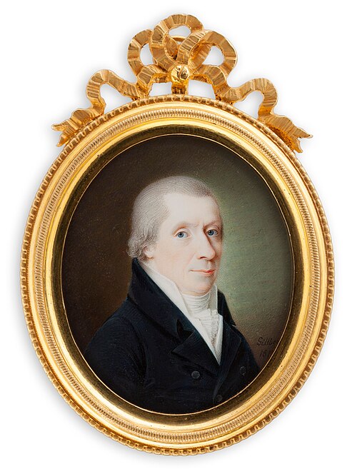 Portrait d’homme, 1811, Jakob Axel Gillberg