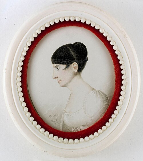 Portrait of a lady, 1802, Jakob Axel Gillberg