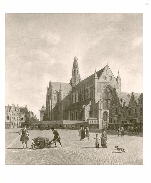 St. Bavo at Haarlem, 1663, Gerrit Berckheyde