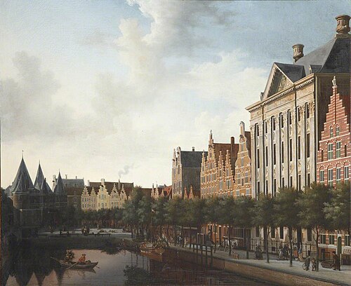View of Amsterdam, 1675, Gerrit Berckheyde