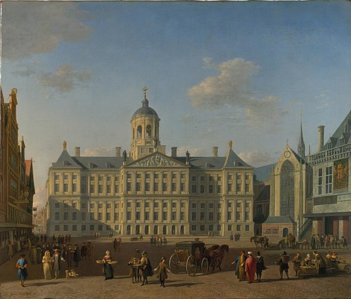The Town Hall, Amsterdam, 1690, Gerrit Berckheyde