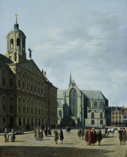 The Town Hall of Amsterdam, 1670, Gerrit Berckheyde