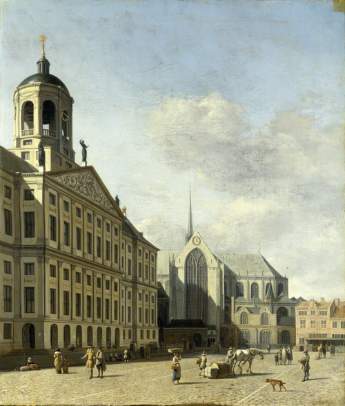 The Town Hall in Amsterdam, 1674, Gerrit Berckheyde