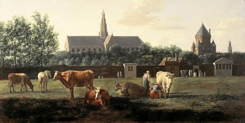 La traite des vaches, , Gerrit Berckheyde
