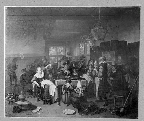 merry party, 1691, Richard Brakenburgh