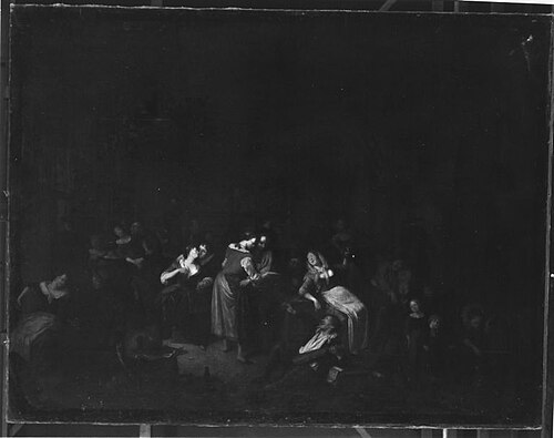 Lustige Gesellschaft, 1676, Richard Brakenburgh