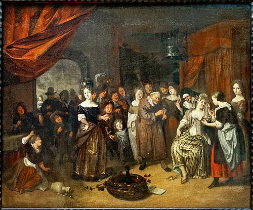 Le Lever de la mariée, 1691, Richard Brakenburgh