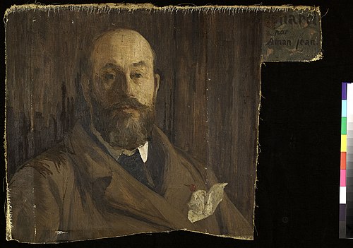 Portrait de Paul Albert Besnard (fragment), 1896, Edmond Aman-Jean
