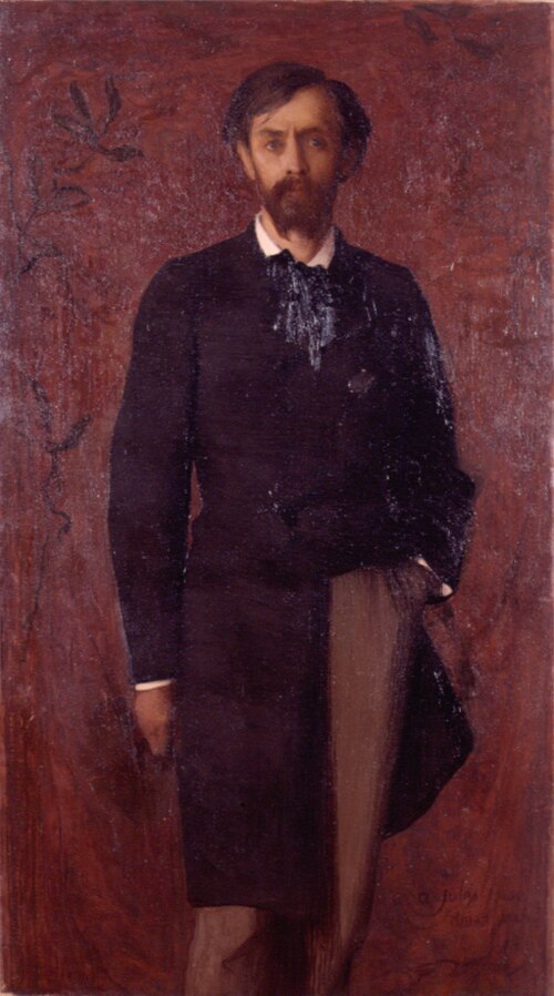 Portrait of Jules Case, 1895, Edmond Aman-Jean