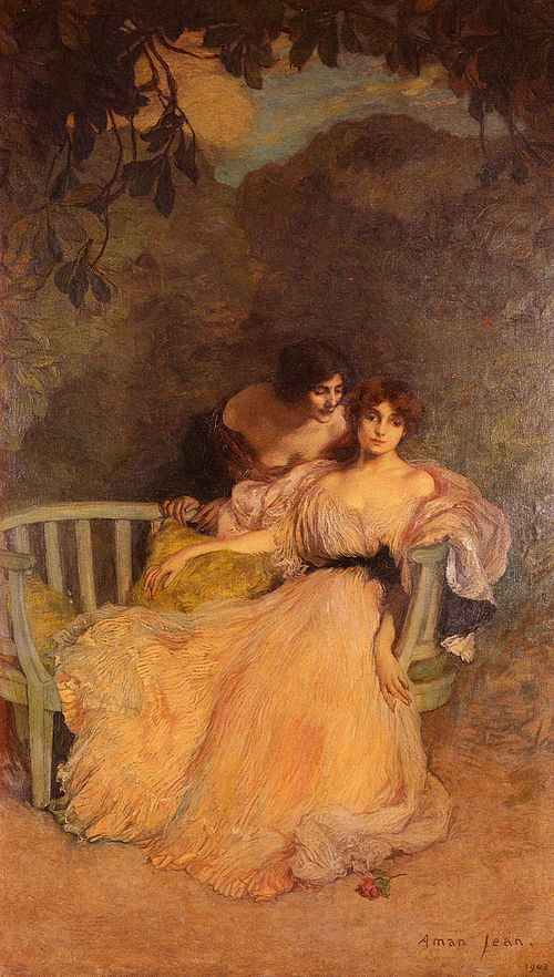 Confidence, 1903, Edmond Aman-Jean