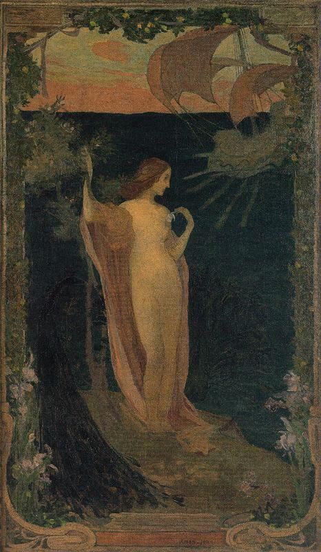 Venice, 1892, Edmond Aman-Jean