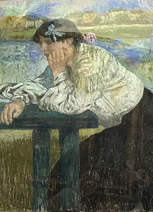La Pierreuse, 1898, Edmond Aman-Jean