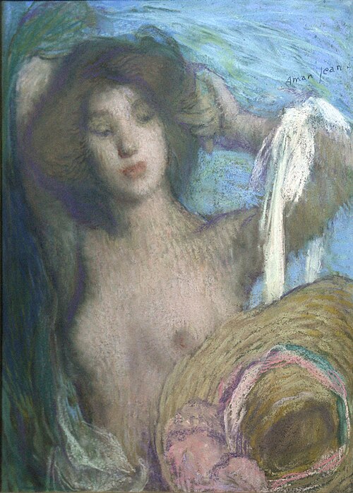 Rêverie, , Edmond Aman-Jean
