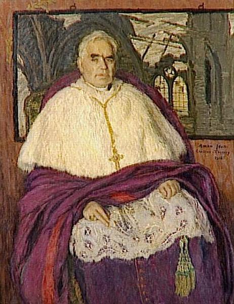 Monseigneur Pierre-Louis Péchenard, 1916, Edmond Aman-Jean