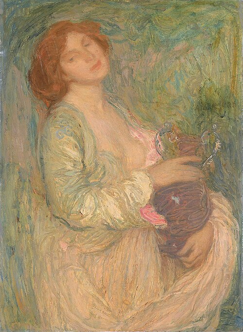 Woman with Vase, 1894, Edmond Aman-Jean
