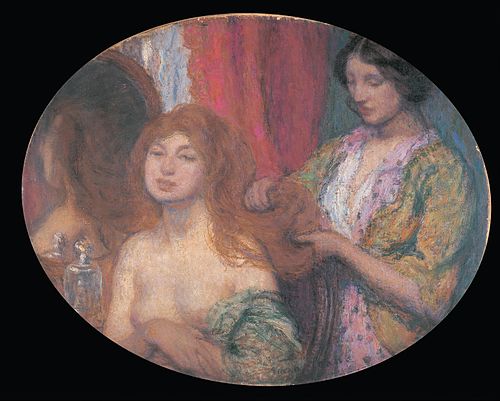 Hair, 1912, Edmond Aman-Jean