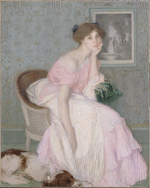 Miss Ella Carmichaël, 1906, Edmond Aman-Jean