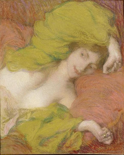 Farniente, 1895, Edmond Aman-Jean