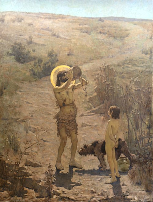 Saint-Julien l'hospitalier, 1882, Edmond Aman-Jean