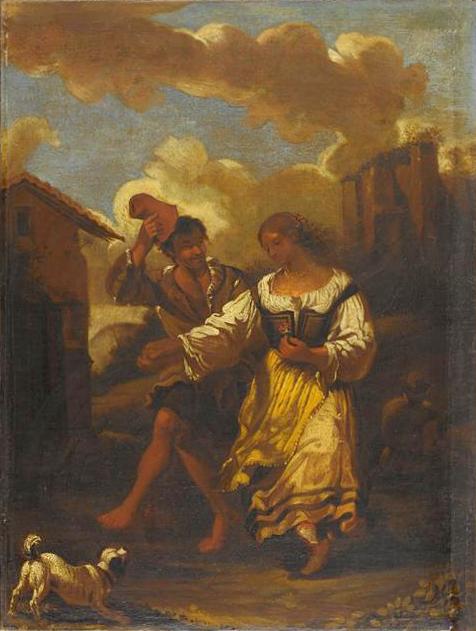 La saltarelle romaine, , Dirk Helmbreker
