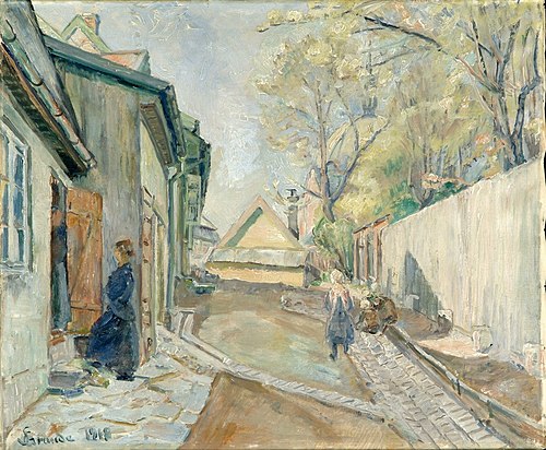 Fra Hammersborg, 1918, Severin Grande
