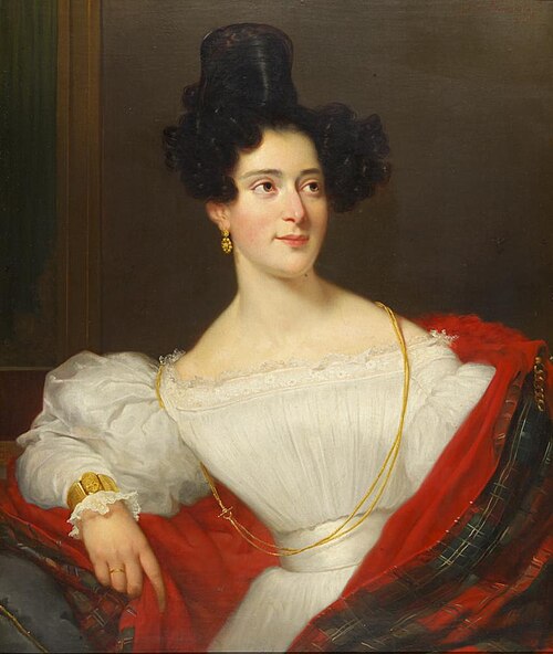 Portrait of Anna Gratia Mariana Asser (1807-1893), 1831, Jan Adam Kruseman
