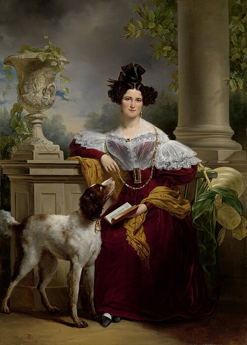 Portrait of Alida Christina Assink, 1833, Jan Adam Kruseman