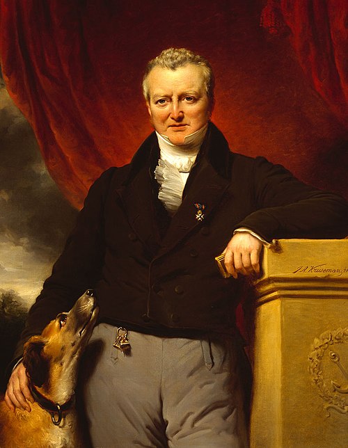 Portrait of Adriaan van der Hoop (1778-1854), 1835, Jan Adam Kruseman