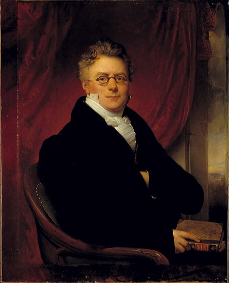 Portrait of Abraham Willet (1790-1851), 1833, Jan Adam Kruseman